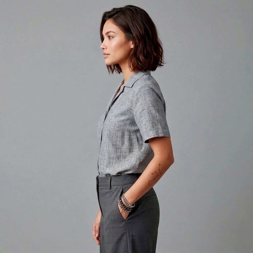 Liora | Chic Button-Up Shirt