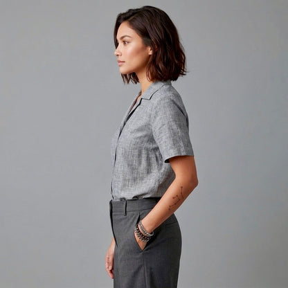 Liora | Chic Button-Up Shirt