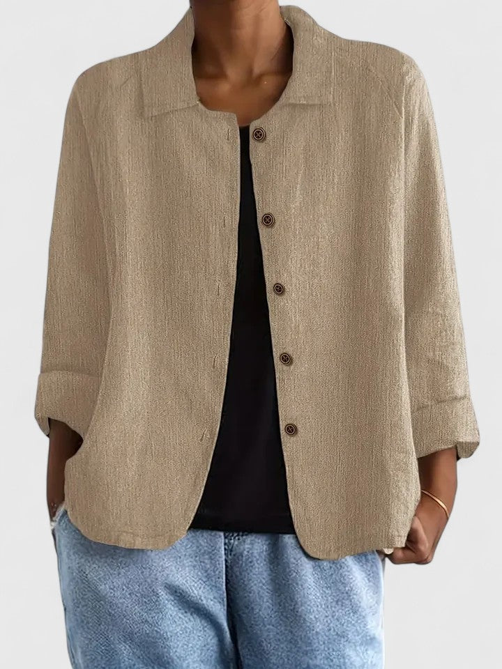 Jenny | Timeless Cotton Lightweight Top